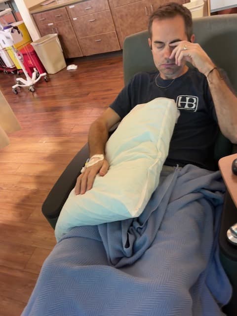 Nathan's first treatment